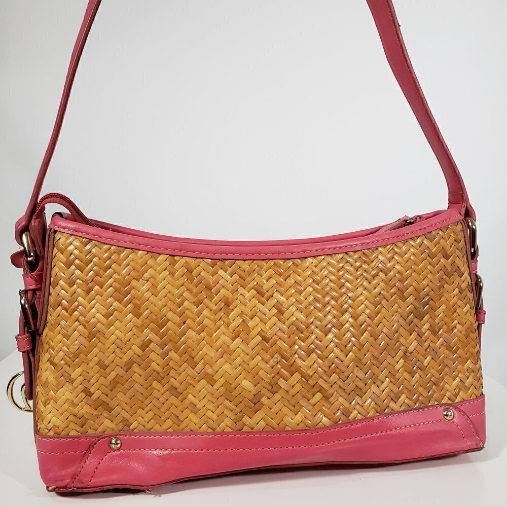 ETIENNE AIGNER WICKER PURSE - Picture 3 of 9